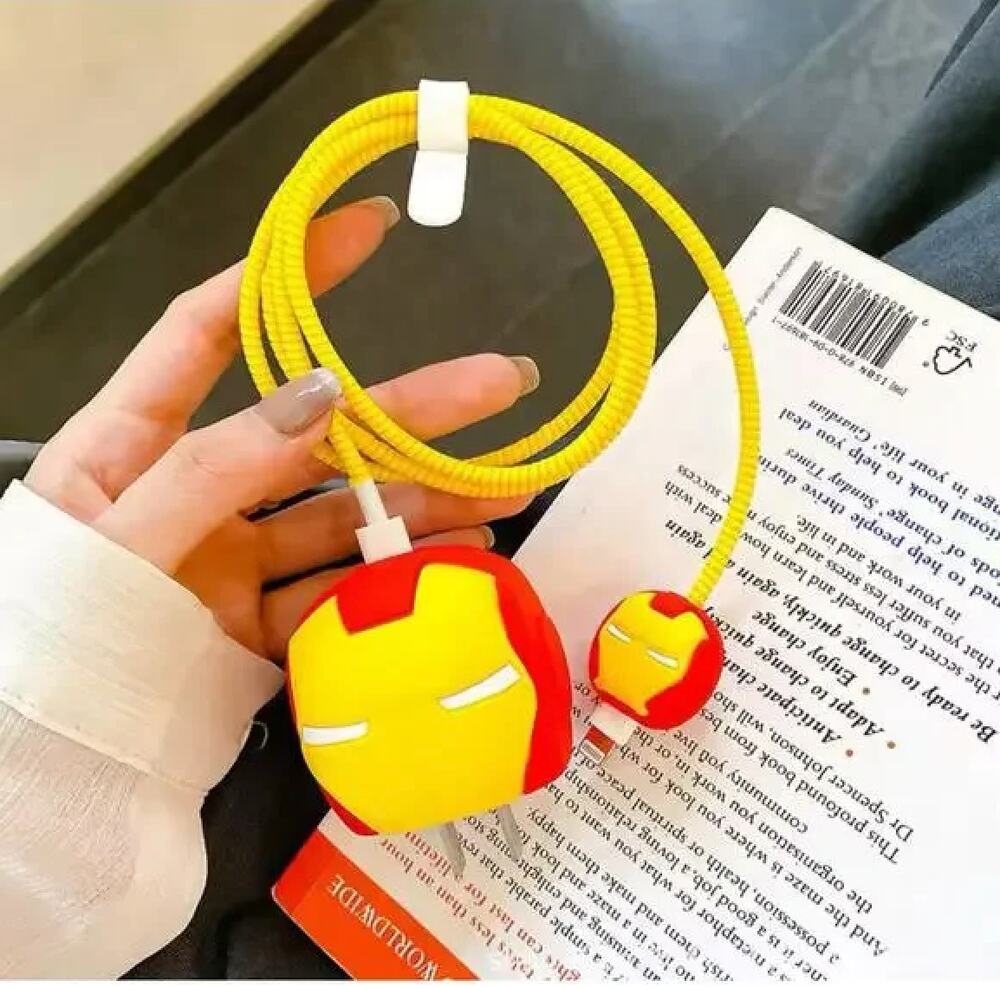 Iron Man iPhone Charger Cover Cable Protectors P05